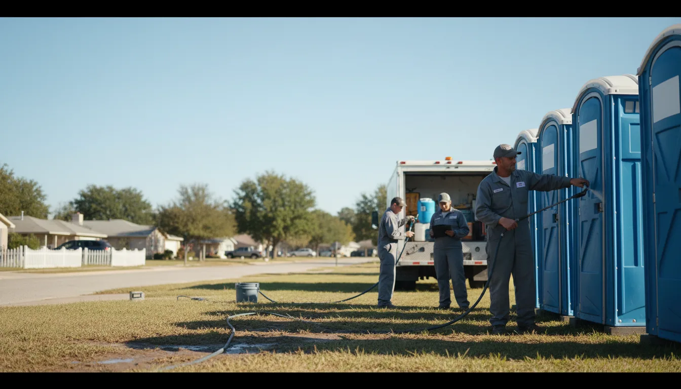 Long-Term Portable Toilet Rental in Fairland, IN near me